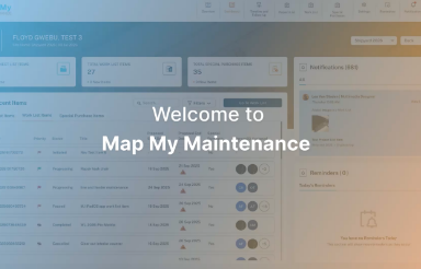 Tutorial 02 — Welcome to Map My Maintenance