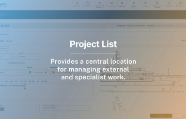 Tutorial 07 — Working with the Project List